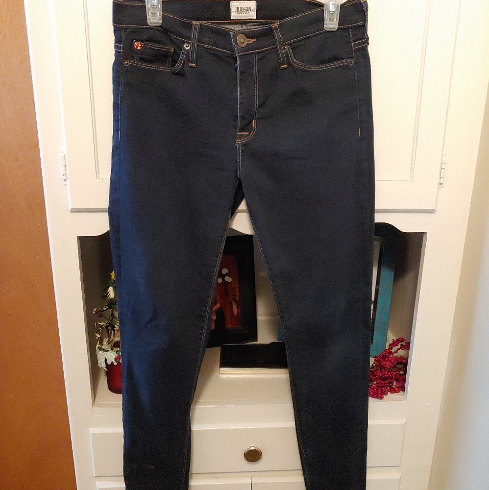 Hudson dark denim skinny jeans